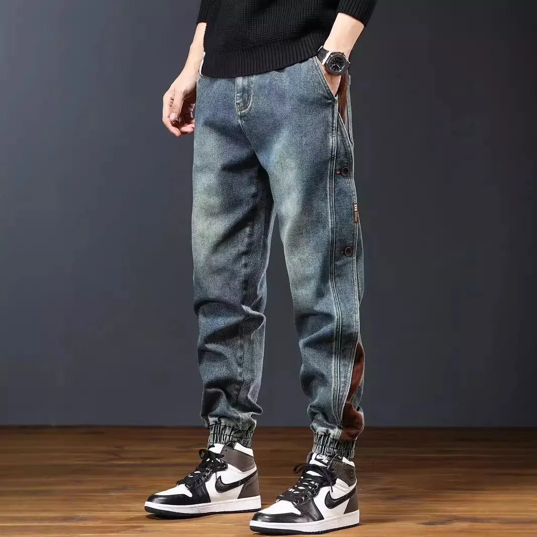 CASSIAN — Urban Denim Trousers
