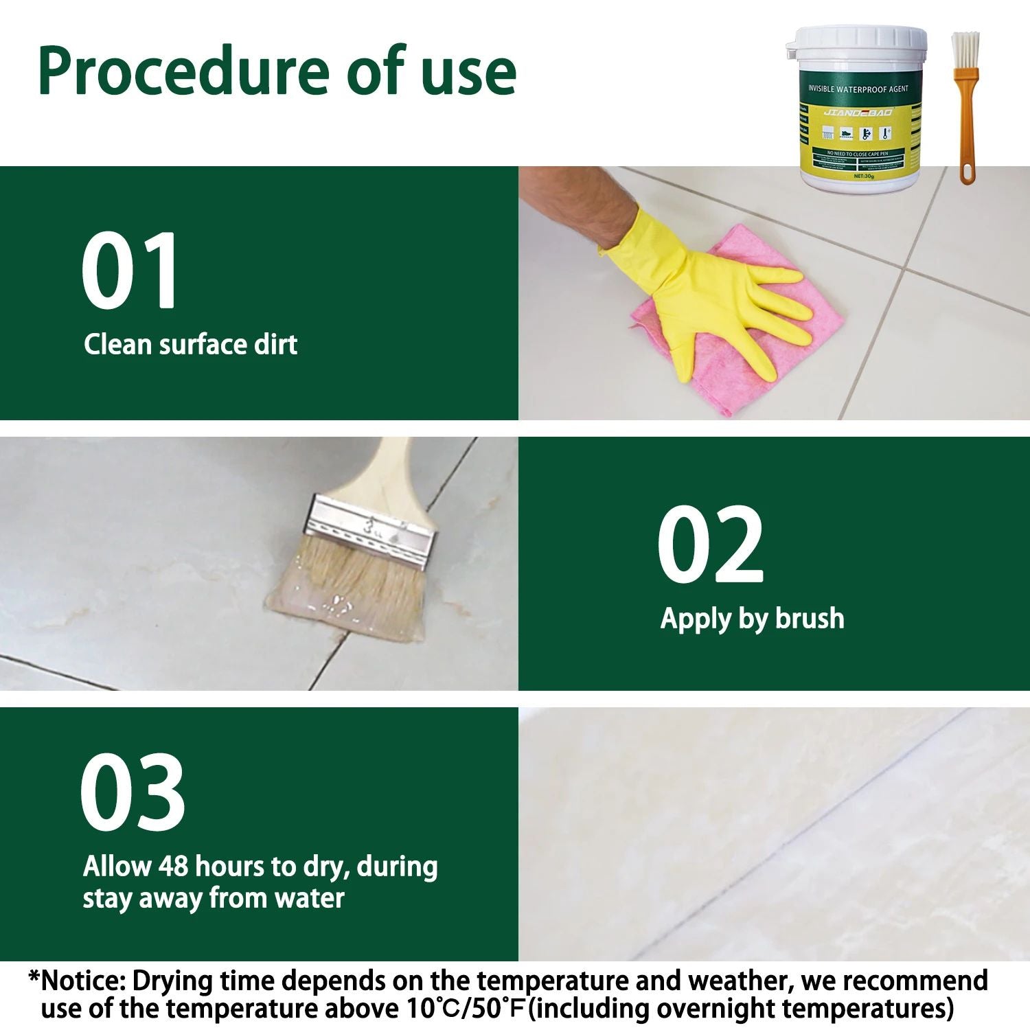 LIVANZI MAX Waterproof Coating Kit  - 300g