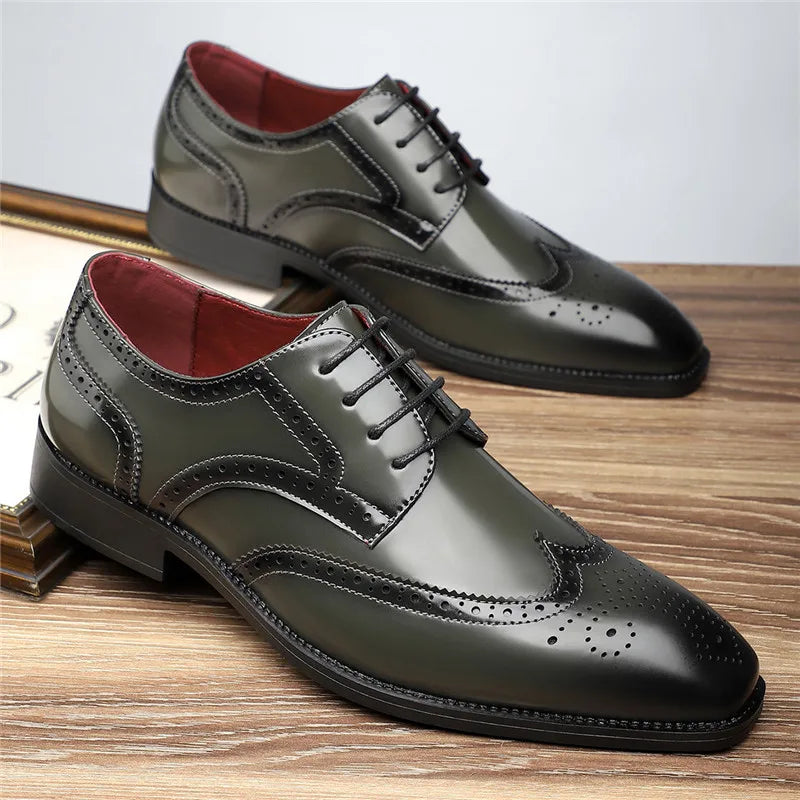 MARQUET — Classic Brogue Oxfords
