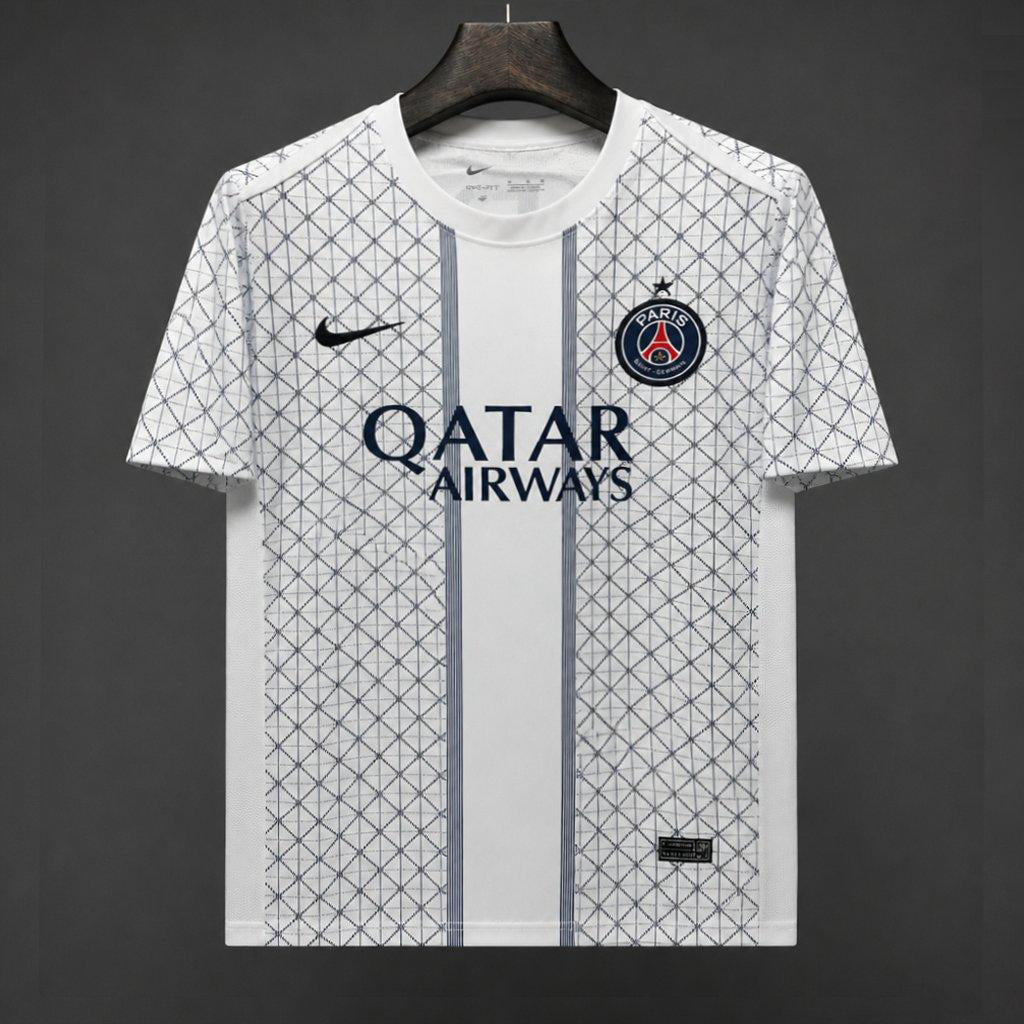 25/26 PSG Paris Saint-Germain Academy Pro Eiffel Tower Lattice Pattern Pre-Match