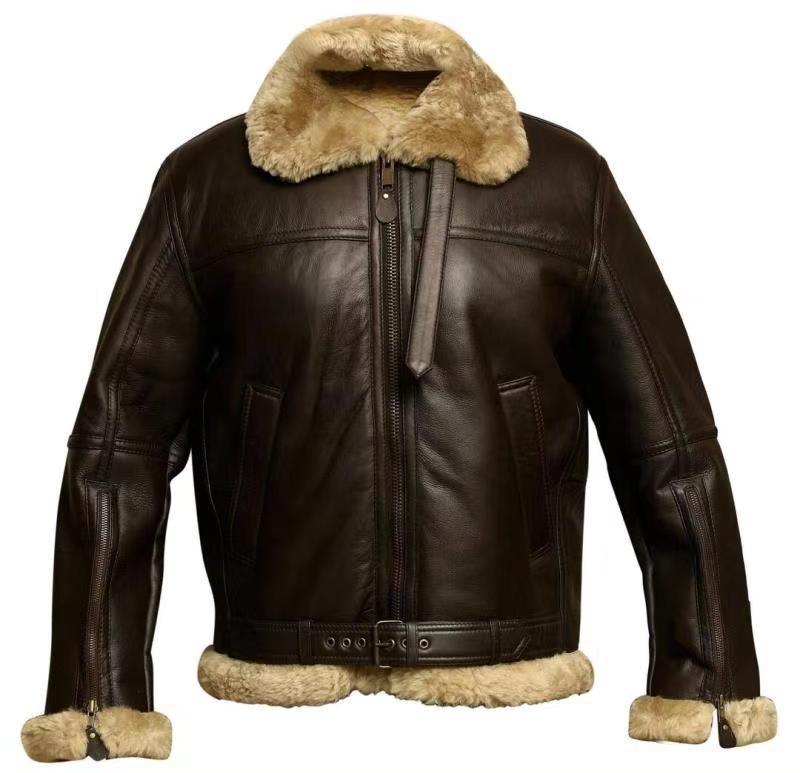 AURICE — Lambskin Leather Jacket