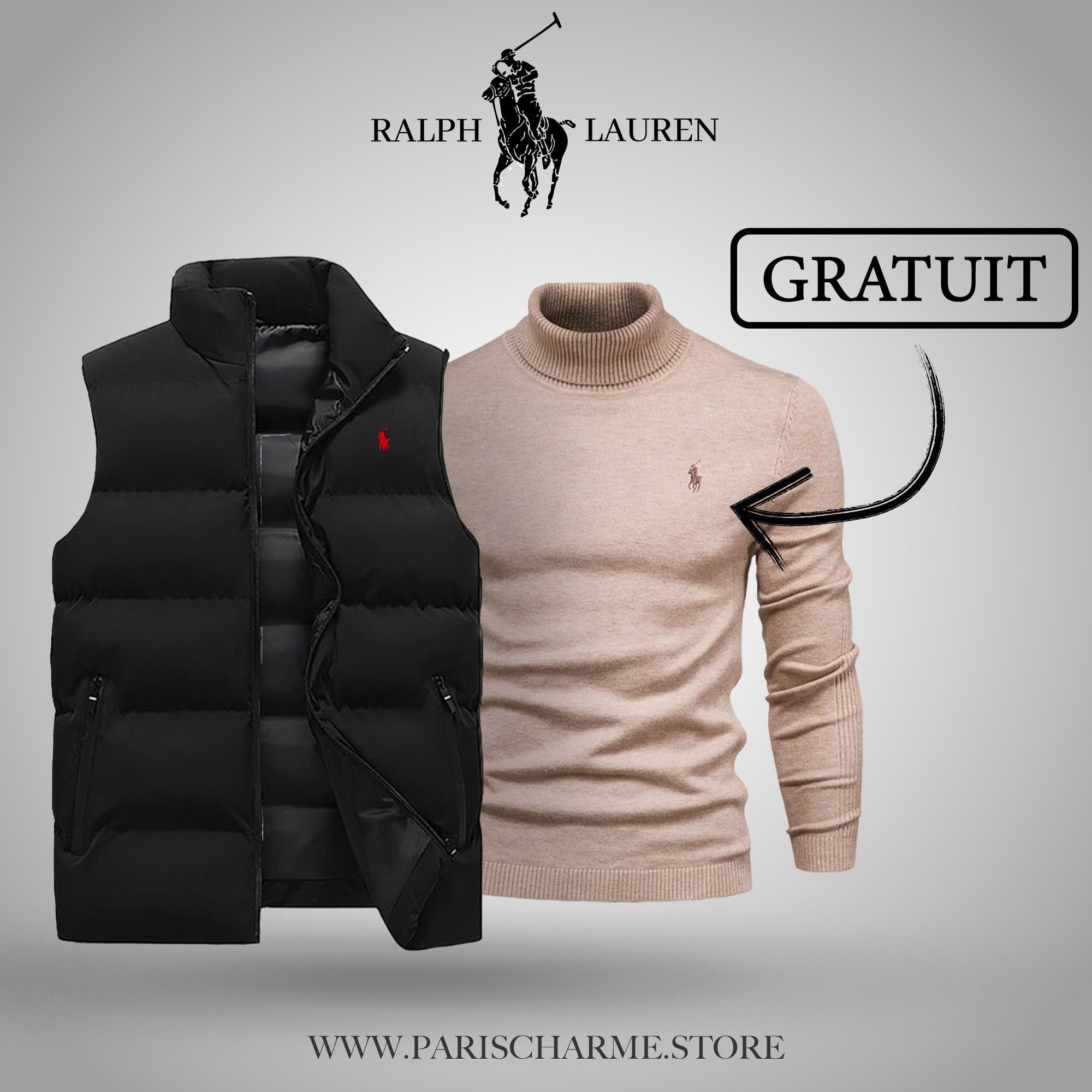 Gilet R&L + Pull Offert (DESTOCKAGE)