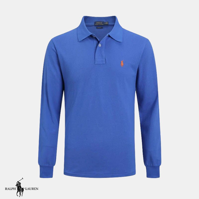 Premium Long-Sleeve Polo