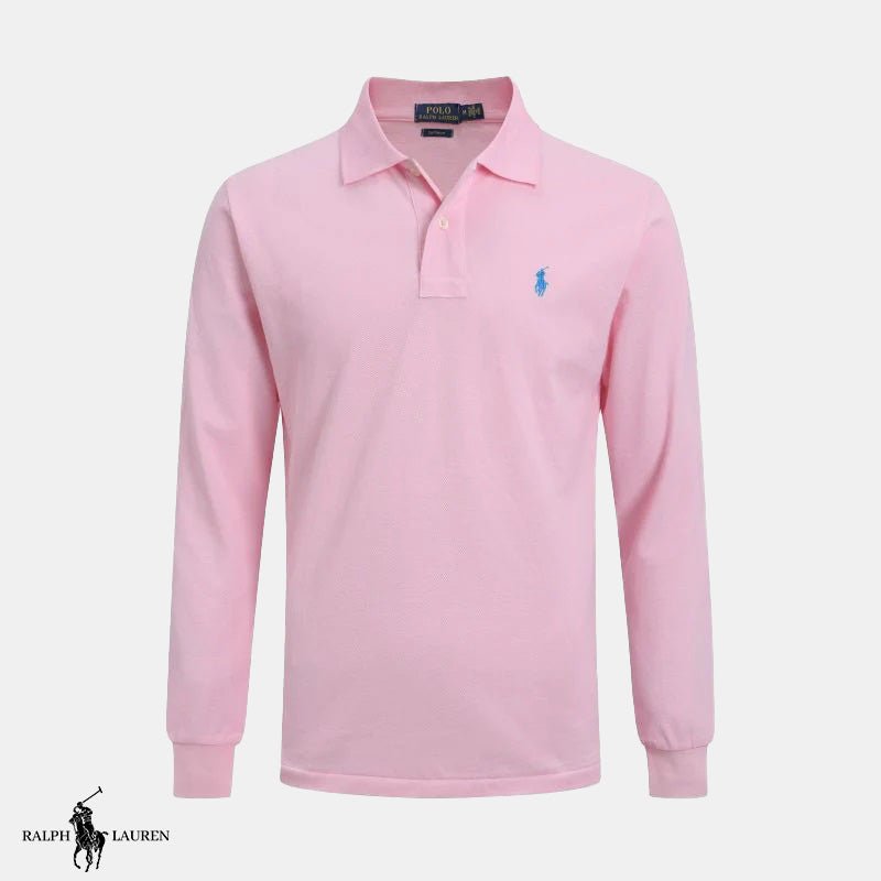 Premium Long-Sleeve Polo