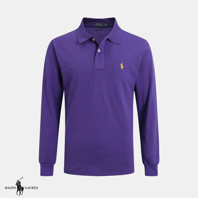 Premium Long-Sleeve Polo