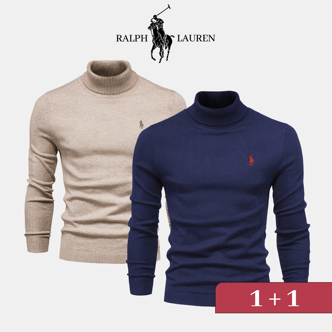 Pull Col Roulé R&L 1+1 (DÉSTOCKAGE)