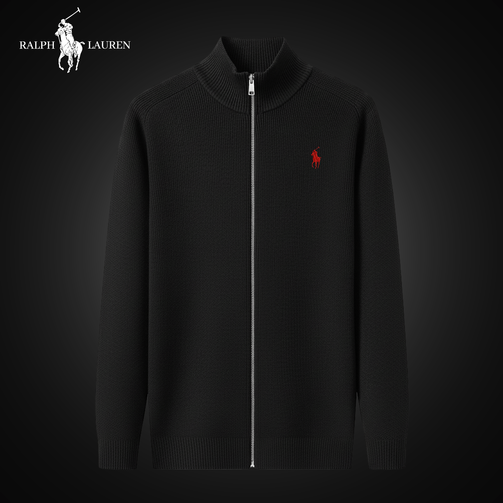 Pull Zippé RL Old Money – Édition 2025