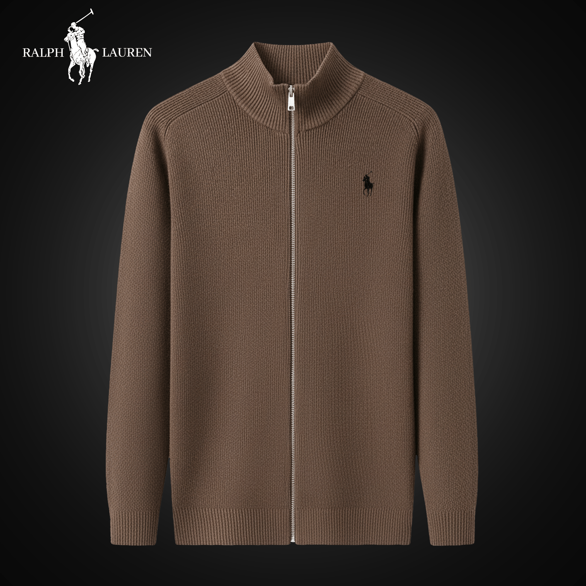 Pull Zippé RL Old Money – Édition 2025