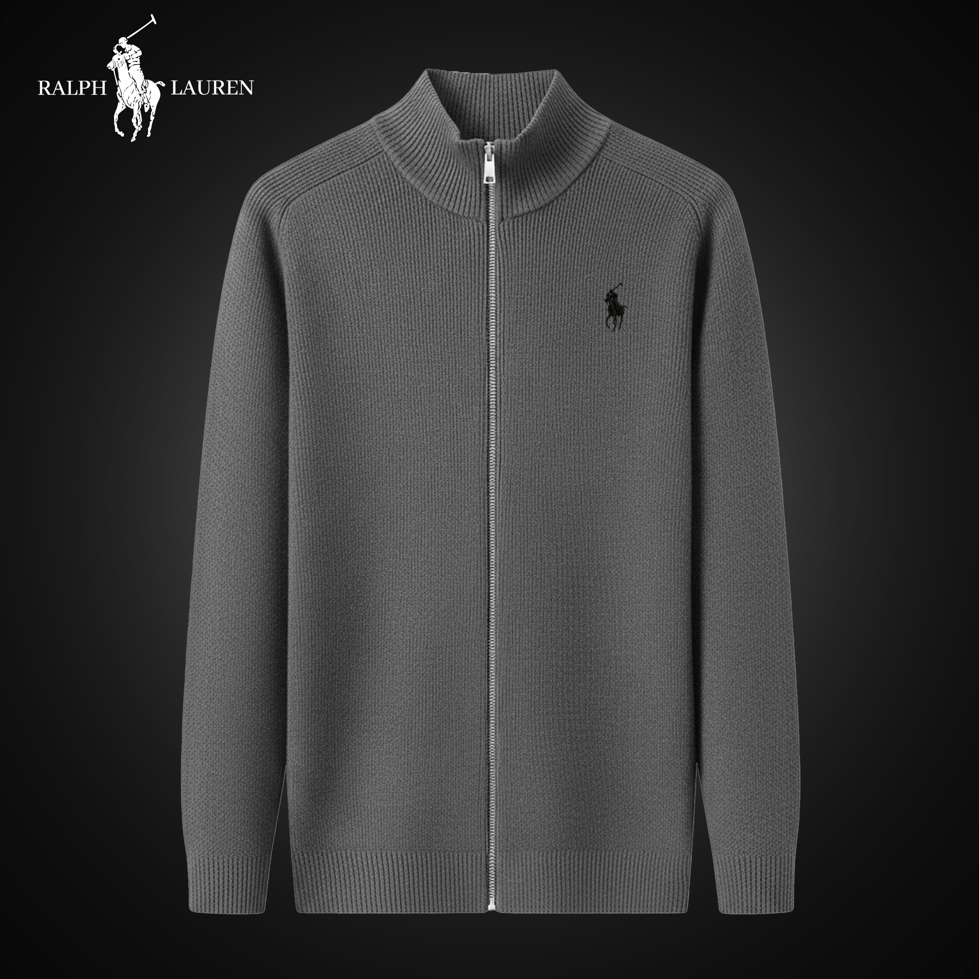 Pull Zippé RL Old Money – Édition 2025